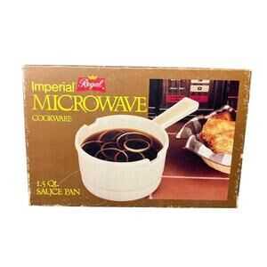Vintage Regal Microwave Sauce Pan NIB